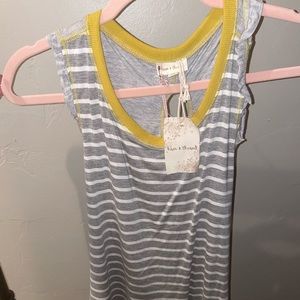 New tank top with open back!